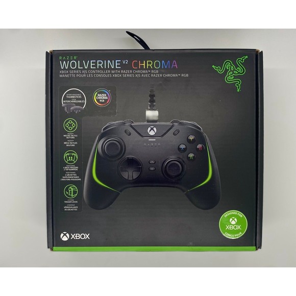Razer Wolverine V2 Chroma Pro Gaming Controller for Xbox Series X|S RGB Chroma - Picture 1 of 3